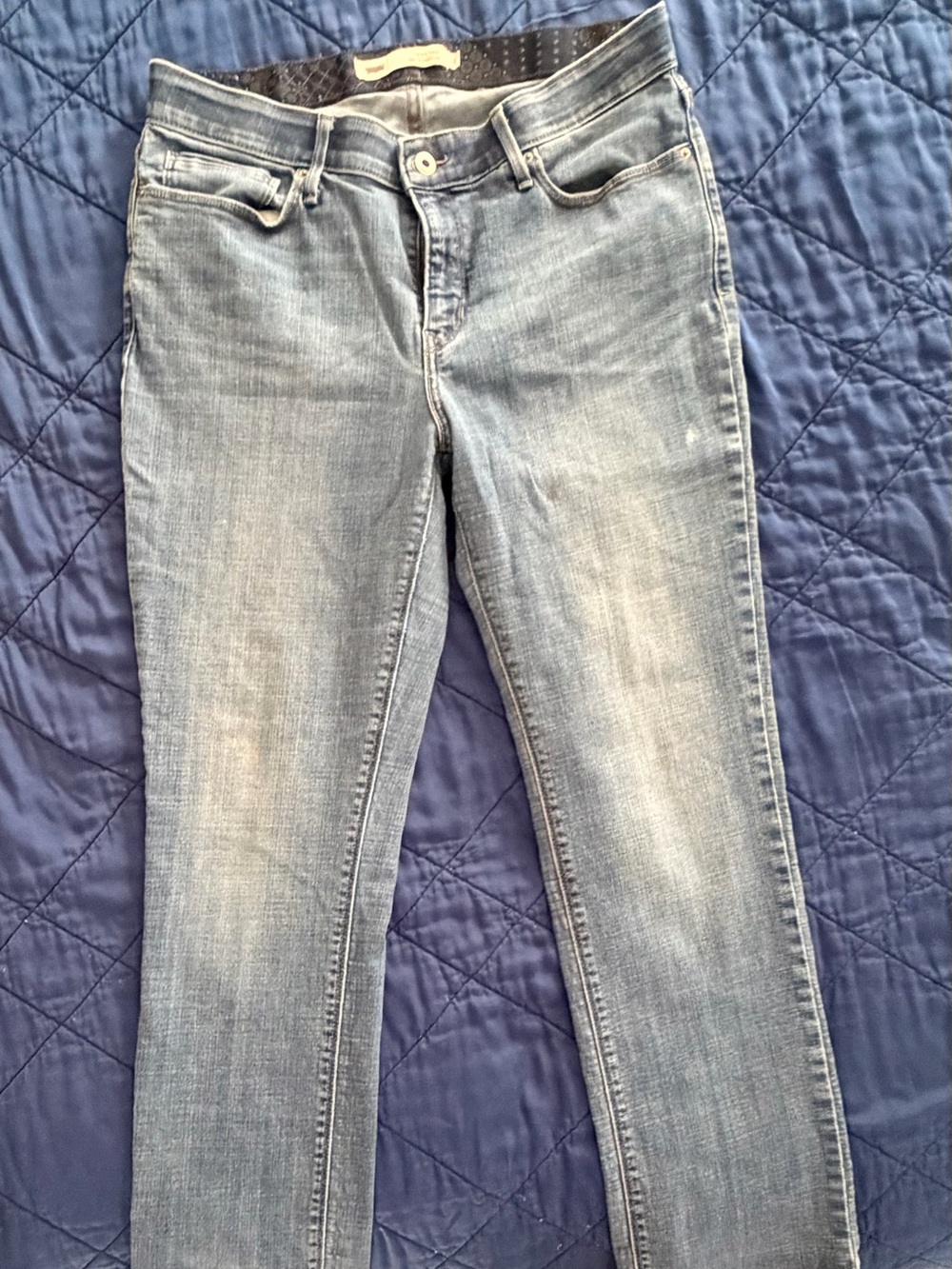 Levi's Skinny Jeans in Faded Blue